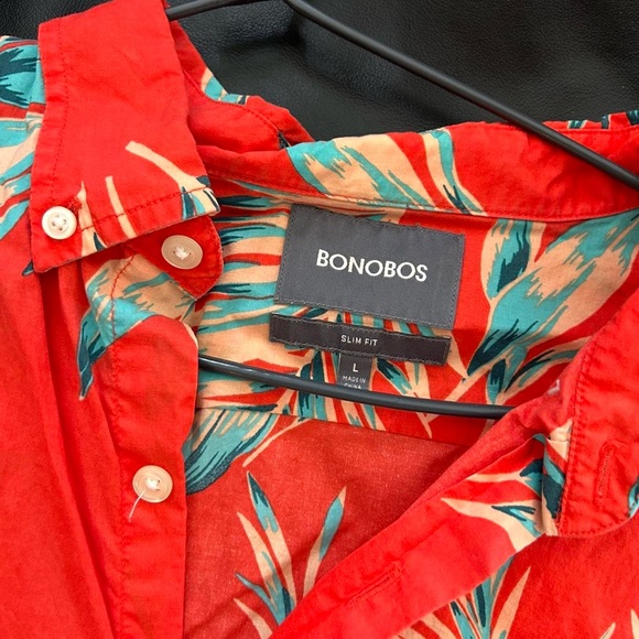 Bonobos Hawaiian shirt, great condition, $25 OBO - Picture 2 of 3